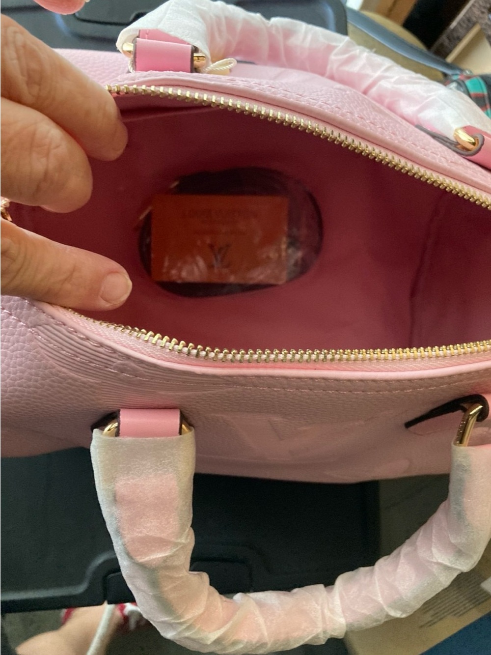 Pink Women’s Speedy Type Purse - Picture 5 of 8